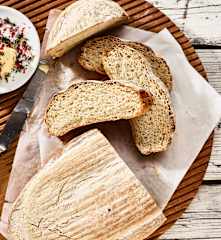 Kváskový chléb ze špaldové mouky