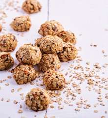 Praline avena, cocco e miele