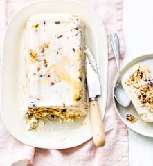 Nougat glacé aux pistaches