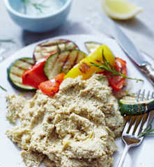 Purè di carciofi e tofu