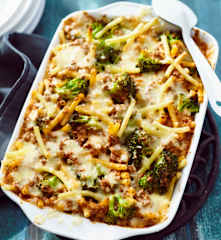 Brokkoli-Hackfleisch-Auflauf