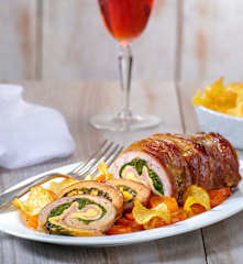 Arrosto di vitello arrotolato