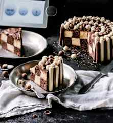 Gâteau damier