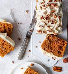 Carrot cake sin horno