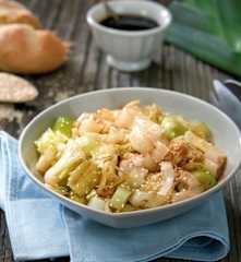 Porri in agrodolce al Varoma