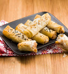 Nems à la banane et au sésame