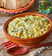 Rajas con queso