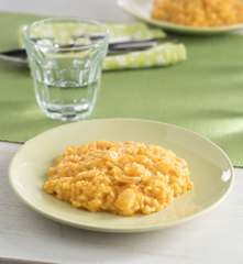 Riso con cipolla e baccalà (per 2 persone)