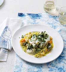 Gedämpfter Kabeljau