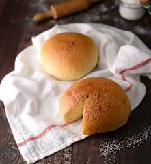 晨烤鐵鍋圓麵包