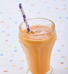 Licuado de papaya y naranja
