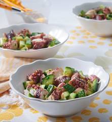 Insalata di polpo e zucchine