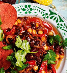Ancho chilli bean bowl