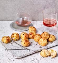 Lynette MacDonald's Bacon and three cheese gougères