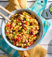 Mexikanischer Overnight-Oat-Salat