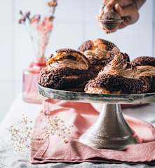 Gros chou chantilly saveur tiramisu