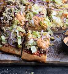 Pizza Big-Mac-Style