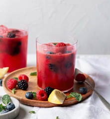 Berry Mojito Mocktail
