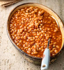 Slow Cooked Beans with Cider