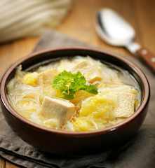 白菜豆腐汤