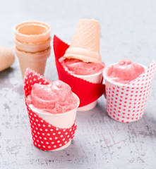 Lody jabłkowo-truskawkowe