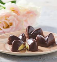 Chocolates with White Chocolate Lemon Filling