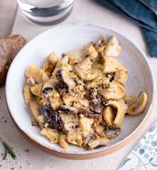 Revuelto de setas para dos