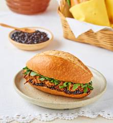 Torta de costillas braseadas