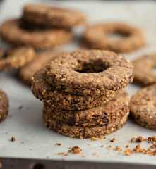 Biscuits chocolat et sésame