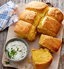 Kürbis-Buttermilch-Biscuits