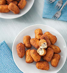 Croquetas con harina comercial (sin gluten)