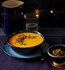 Süßkartoffel-Möhren-Suppe