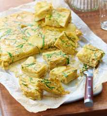 Tortilla espagnole à la ciboulette