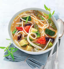 One pot pasta, spaghetti aux légumes