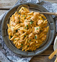 Creamy Chicken and Sun-Dried Tomato Pasta