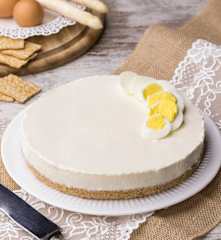 Cheesecake salata asparagi, ricotta e robiola