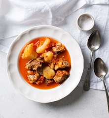 Vepřová žebírka s bramborami