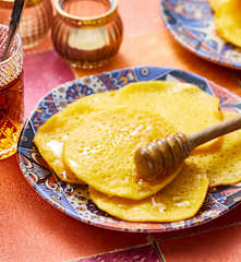 Crêpes mille trous au maïs