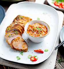 Sous-vide Korean-style BBQ Pork Loin