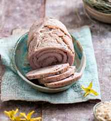 Pork and porcini roulade