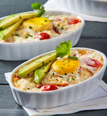 Tex-Mex-Eier im Förmchen