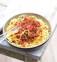 Spaghetti bolognaise maison