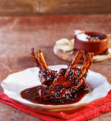 Costillas de cerdo agridulces
