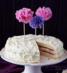 Vanille-Buttercreme-Torte