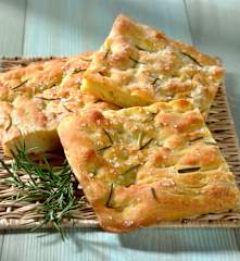 Focaccia with Sea Salt Flakes (TM5/6 Metric)