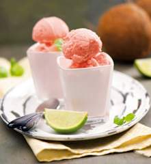 Lody arbuzowo-kokosowe