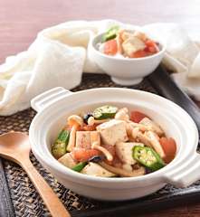 野菇燒豆腐