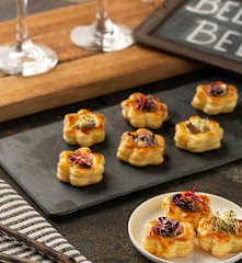 Bocconcini della regina (Vol-au-vent ai funghi e pollo)