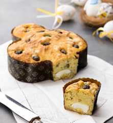 Colomba salata vegetariana