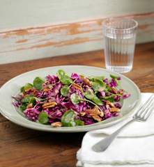Purple Cabbage with Pecan Salad
